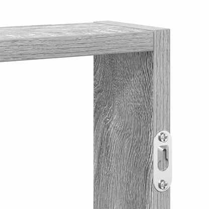 vidaXL Wandregal Grau Sonoma 43x9x60 cm Holzwerkstoff