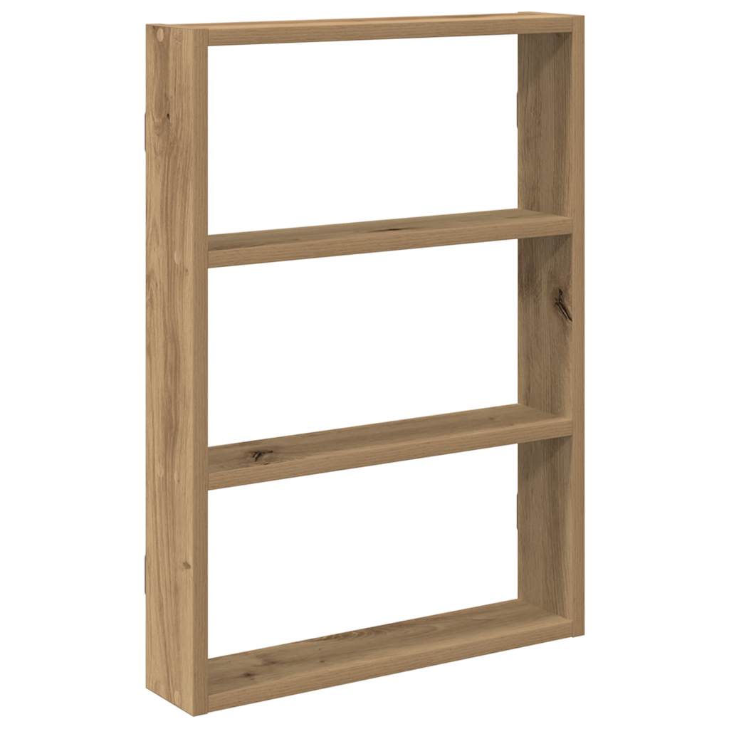 vidaXL Étagère murale chêne artisan 43x9x60 cm bois d'ingénierie