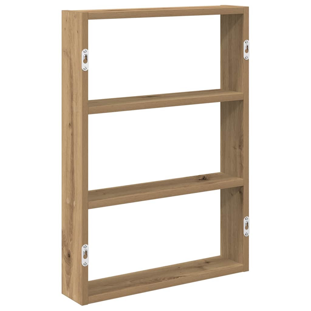 vidaXL Étagère murale chêne artisan 43x9x60 cm bois d'ingénierie