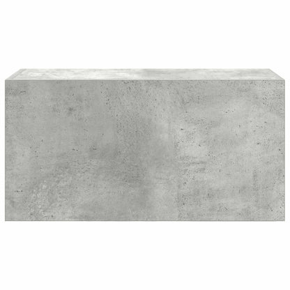 vidaXL Bad-Wandschrank Betongrau 60x25x30 cm Holzwerkstoff