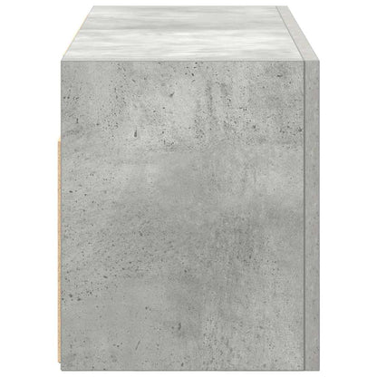 vidaXL Bad-Wandschrank Betongrau 60x25x30 cm Holzwerkstoff