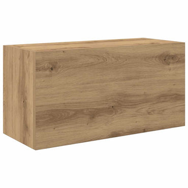 vidaXL Armoire murale de salle de bain chêne artisan 60x25x30 cm bois d'ingénierie