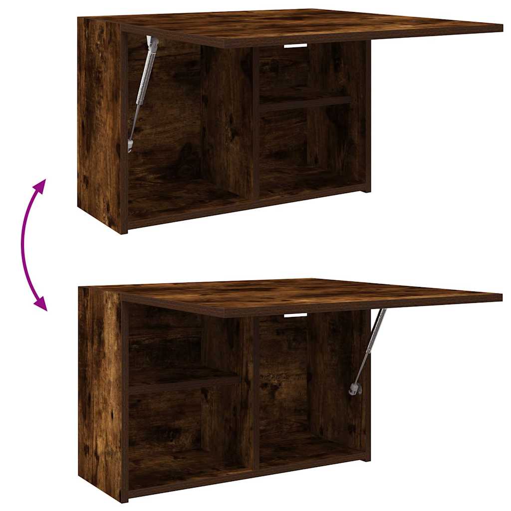 vidaXL Bad-Wandschrank Räuchereiche 60x25x40 cm Holzwerkstoff