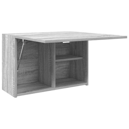 vidaXL Armoire murale de salle de bain gris Sonoma 60x25x40 cm aggloméré