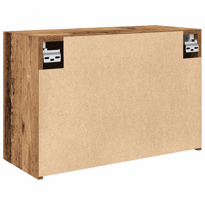 Bad-Wandschrank Altholz-Optik 60x25x40 cm Holzwerkstoff