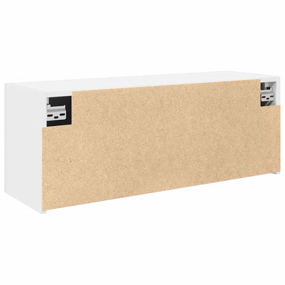 vidaXL Bad-Wandschrank Weiß 80x25x30 cm Holzwerkstoff