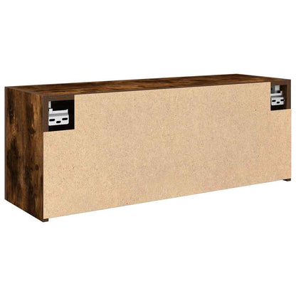 vidaXL Bad-Wandschrank Räuchereiche 80x25x30 cm Holzwerkstoff