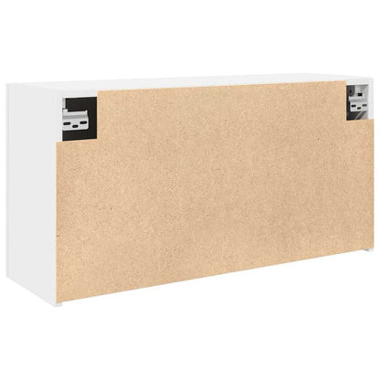 vidaXL Armoire murale de salle de bain blanc 80x25x40 cm aggloméré