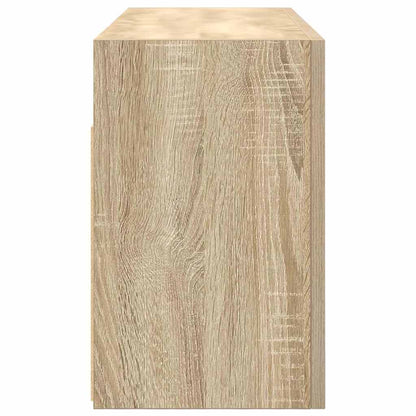 vidaXL Meuble haut de salle de bain chêne Sonoma 80x25x40 cm aggloméré
