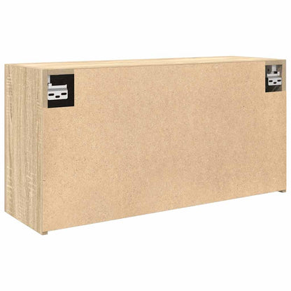 vidaXL Meuble haut de salle de bain chêne Sonoma 80x25x40 cm aggloméré