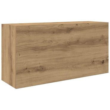 vidaXL Armoire murale de salle de bain chêne artisan 80x25x40 cm bois d'ingénierie