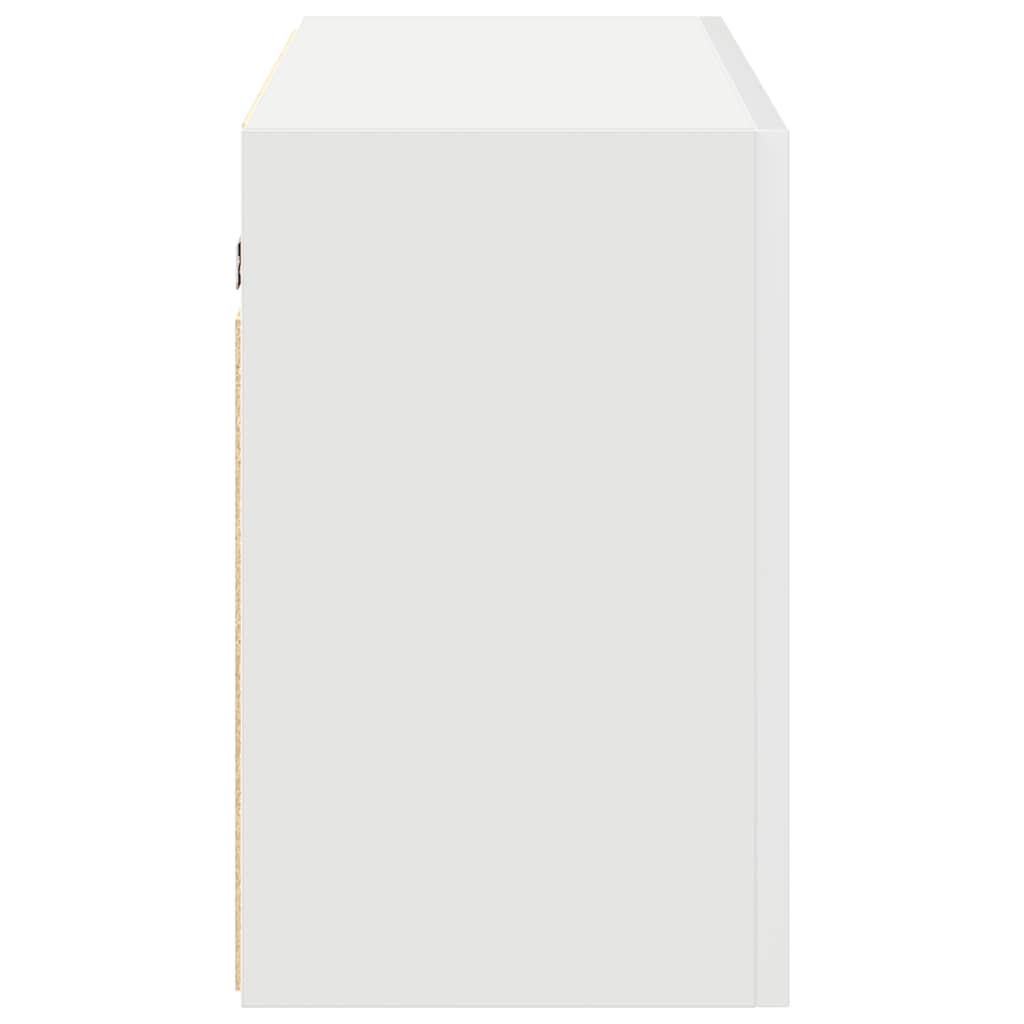 vidaXL Bad-Wandschrank Weiß 100x25x40 cm Holzwerkstoff