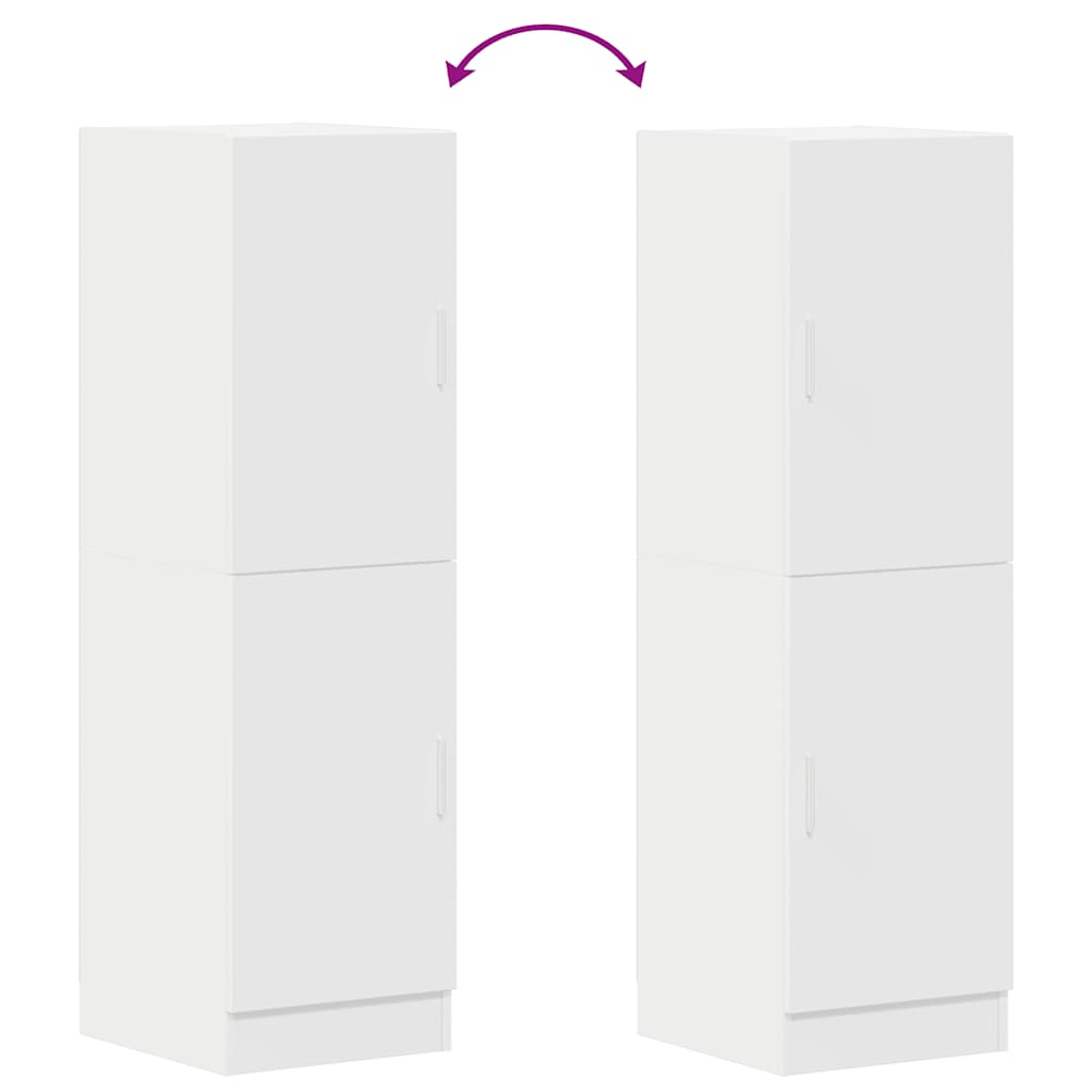 Küchenschrank Weiß 38x41,5x131,5 cm Holzwerkstoff