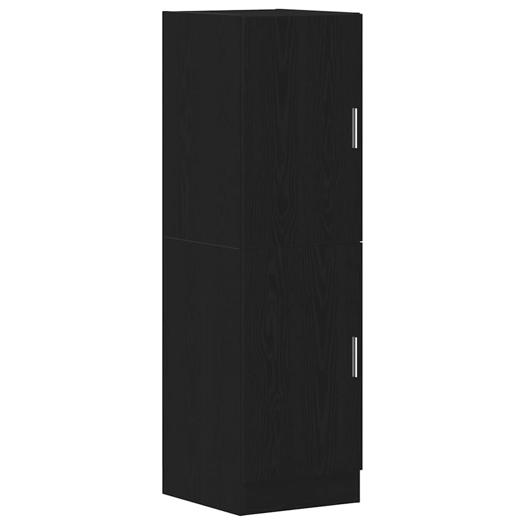 vidaXL Küchenschrank Schwarz 38x41,5x131,5 cm Holzwerkstoff