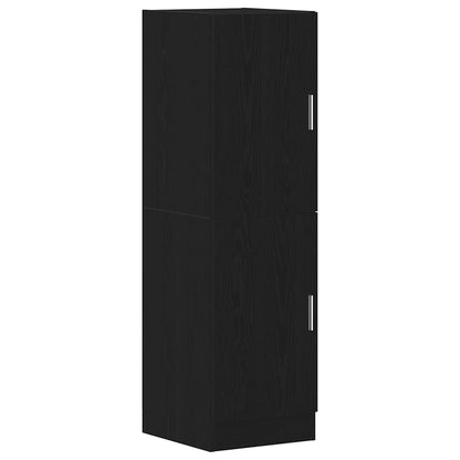 vidaXL Küchenschrank Schwarz 38x41,5x131,5 cm Holzwerkstoff