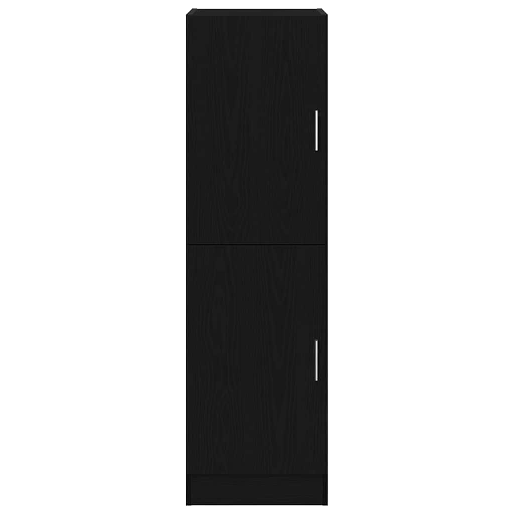 vidaXL Küchenschrank Schwarz 38x41,5x131,5 cm Holzwerkstoff