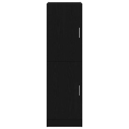 vidaXL Küchenschrank Schwarz 38x41,5x131,5 cm Holzwerkstoff
