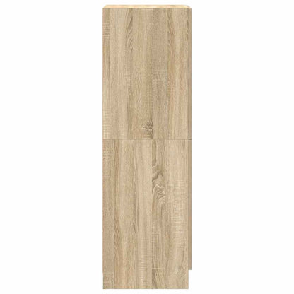 vidaXL Küchenschrank Sonoma-Eiche 38x41,5x131,5 cm Holzwerkstoff