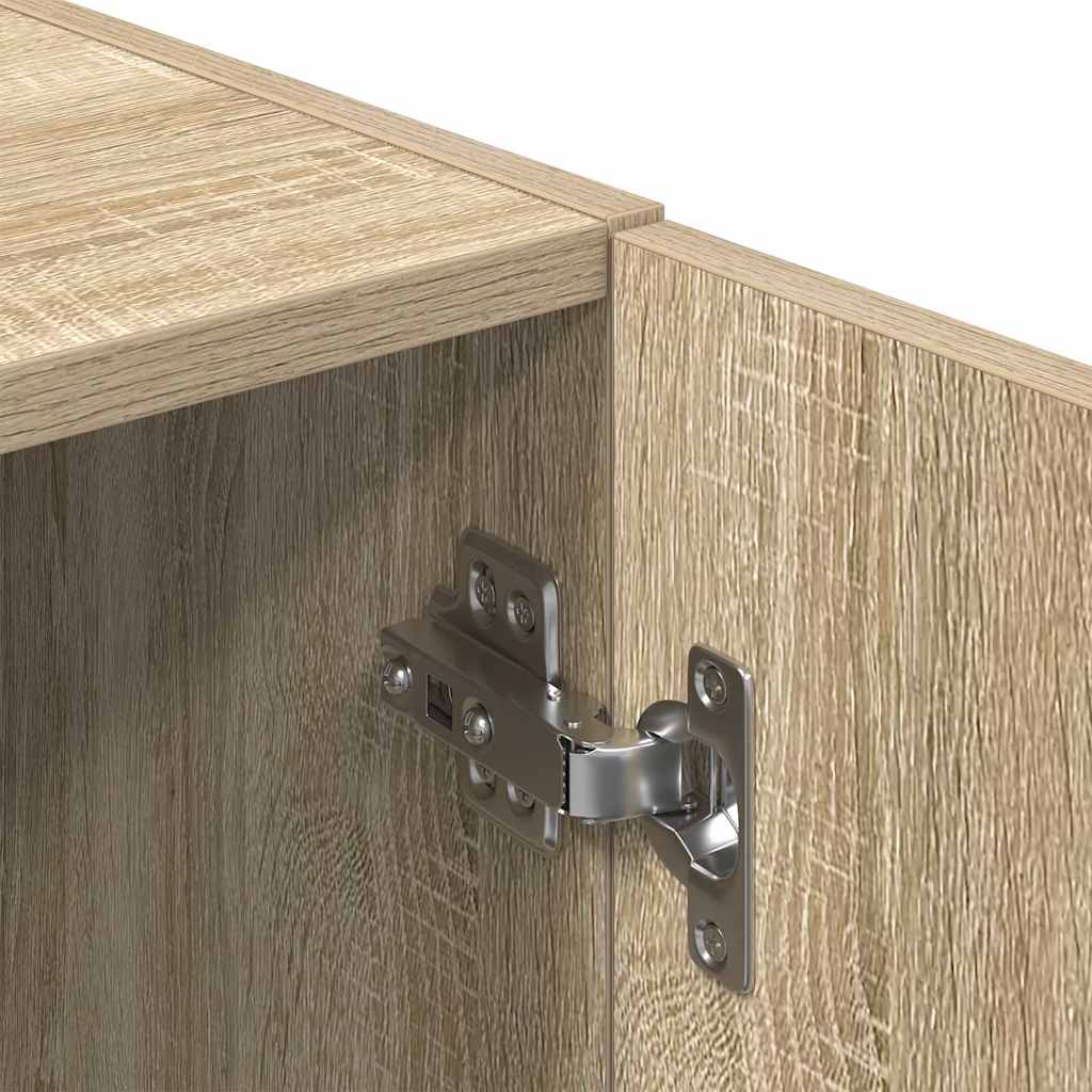 vidaXL Küchenschrank Sonoma-Eiche 38x41,5x131,5 cm Holzwerkstoff