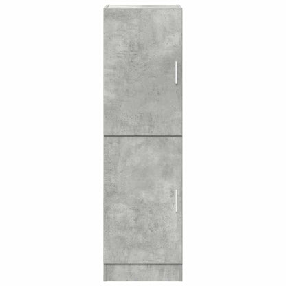 vidaXL Küchenschrank Betongrau 38x41,5x131,5 cm Holzwerkstoff