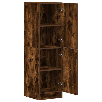 vidaXL Küchenschrank Räuchereiche 38x41,5x131,5 cm Holzwerkstoff