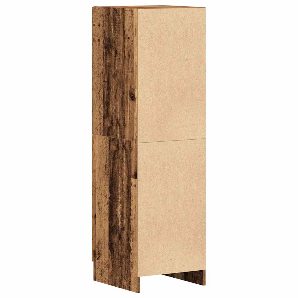 vidaXL Küchenschrank Altholz-Optik 38x41,5x131,5 cm Holzwerkstoff