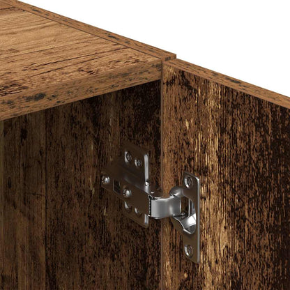 vidaXL Küchenschrank Altholz-Optik 38x41,5x131,5 cm Holzwerkstoff
