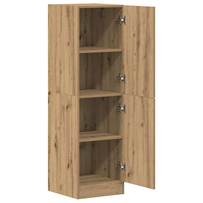 vidaXL Küchenschrank Artisan-Eiche 38x41,5x131,5 cm Holzwerkstoff