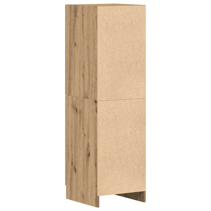 vidaXL Küchenschrank Artisan-Eiche 38x41,5x131,5 cm Holzwerkstoff