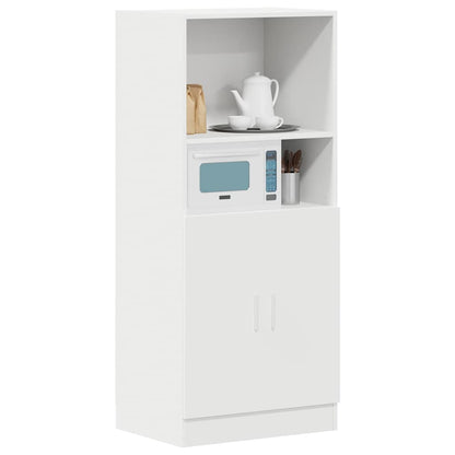 vidaXL Küchenschrank Weiß 57x41,5x131,5 cm Holzwerkstoff