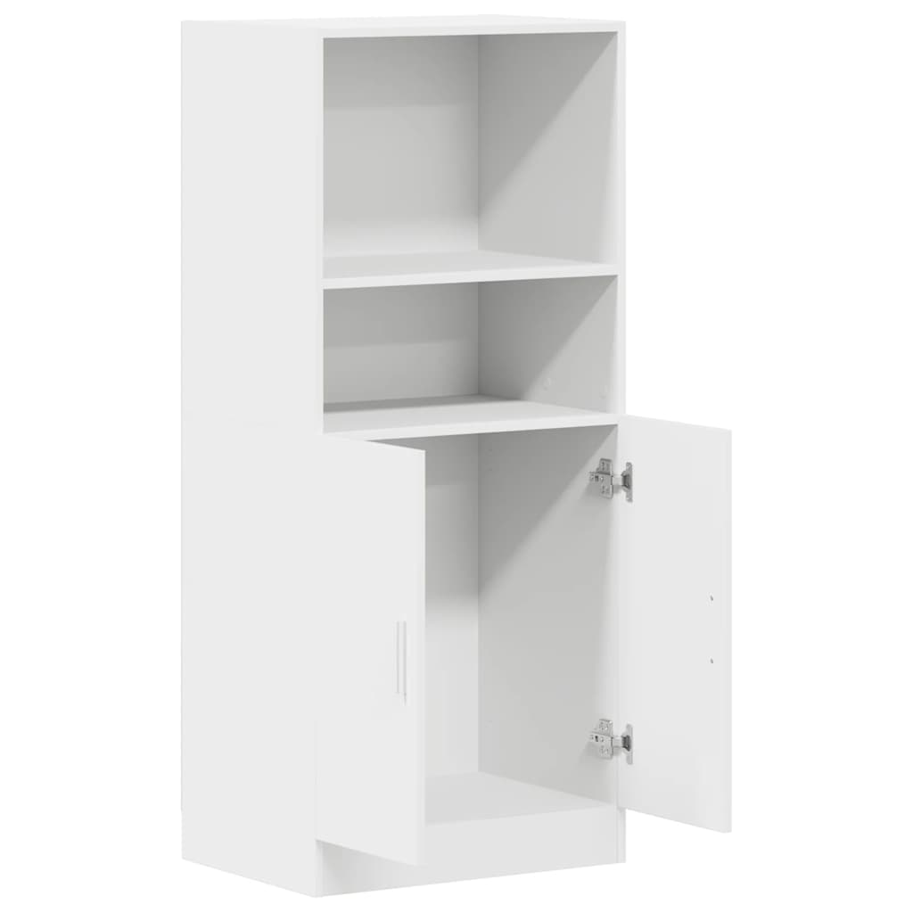 vidaXL Küchenschrank Weiß 57x41,5x131,5 cm Holzwerkstoff