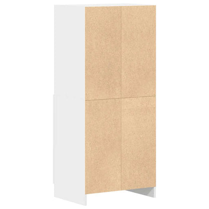 vidaXL Küchenschrank Weiß 57x41,5x131,5 cm Holzwerkstoff