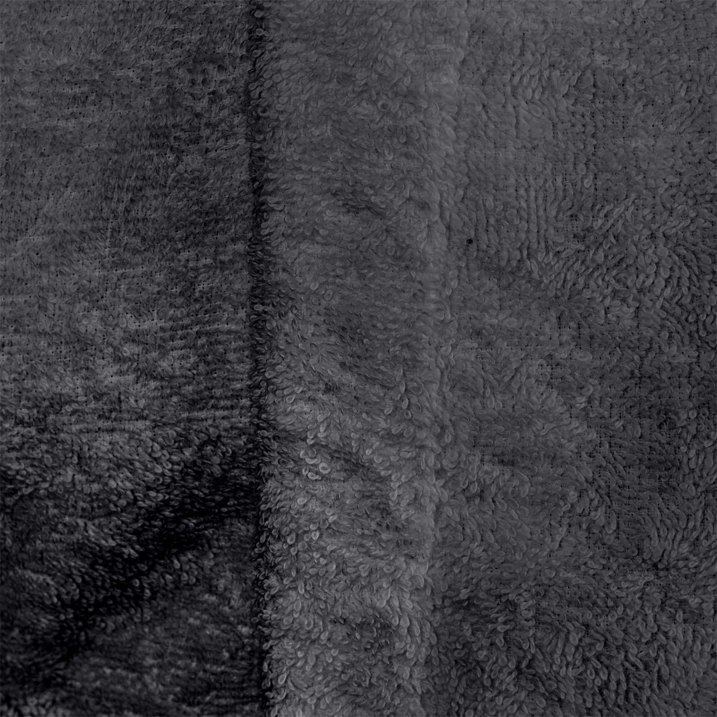 Bademantel KINN Anthrazit XL Baumwolle