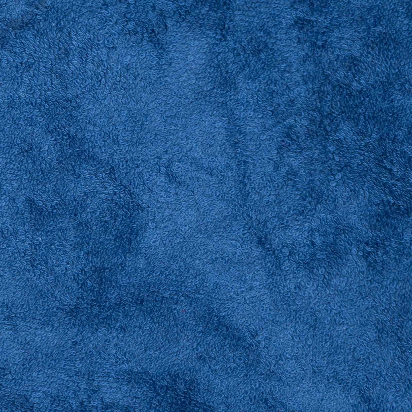 Bademantel KINN Blau M Baumwolle