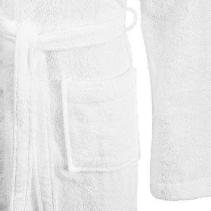 Bademantel KINN Weiß XXXL Baumwolle