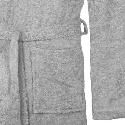 Bademantel KINN Grau XL Baumwolle