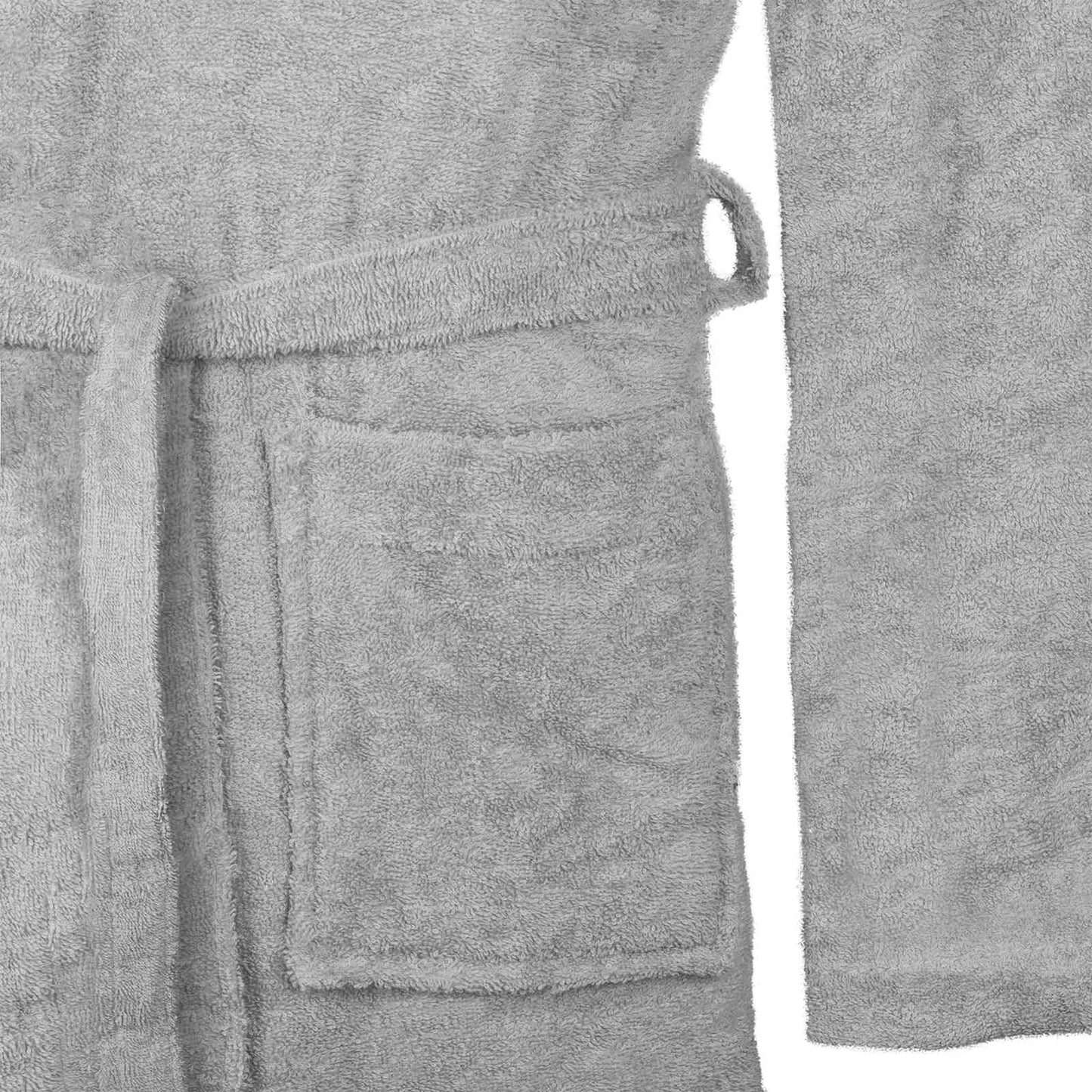 Bademantel KINN Grau XXXL Baumwolle