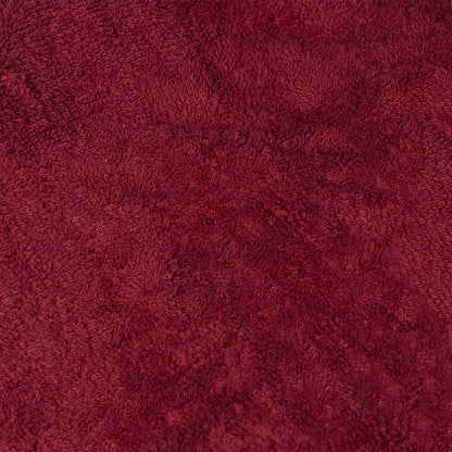 Bademantel KINN Rot M Baumwolle