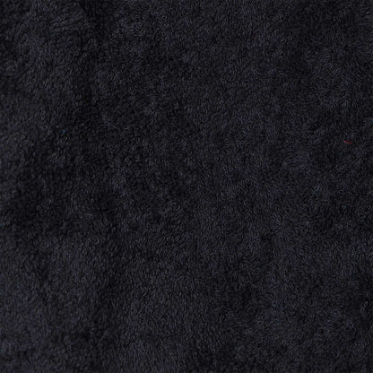 Bademantel KINN Schwarz XXXL Baumwolle