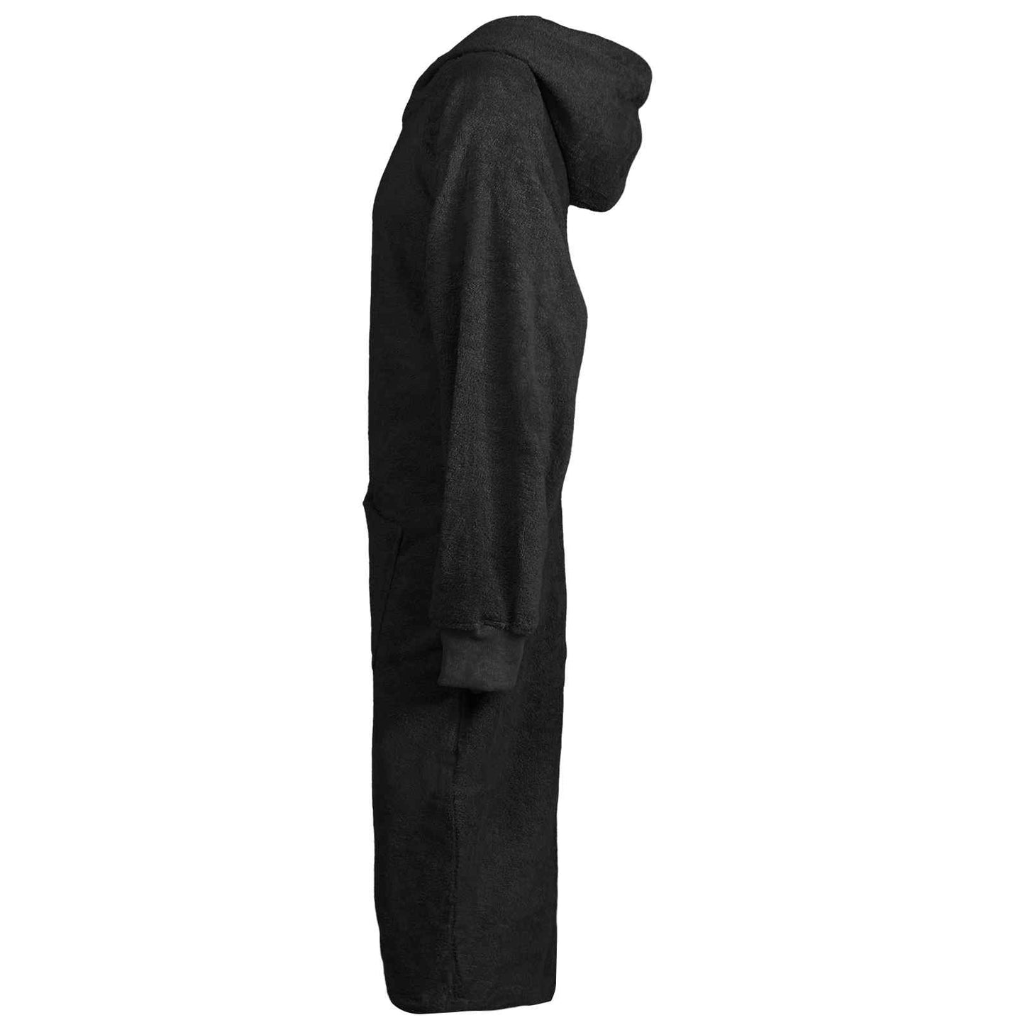 Decken-Hoodie KINN Schwarz XL Baumwolle