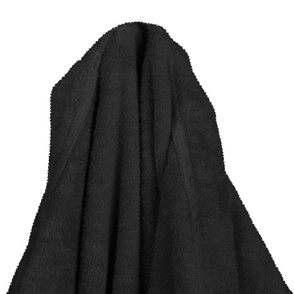 Decken-Hoodie KINN Schwarz XXL Baumwolle