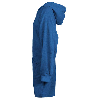 Decken-Hoodie KINN Marineblau L Baumwolle