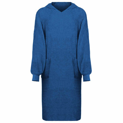 Decken-Hoodie KINN Marineblau XL Baumwolle