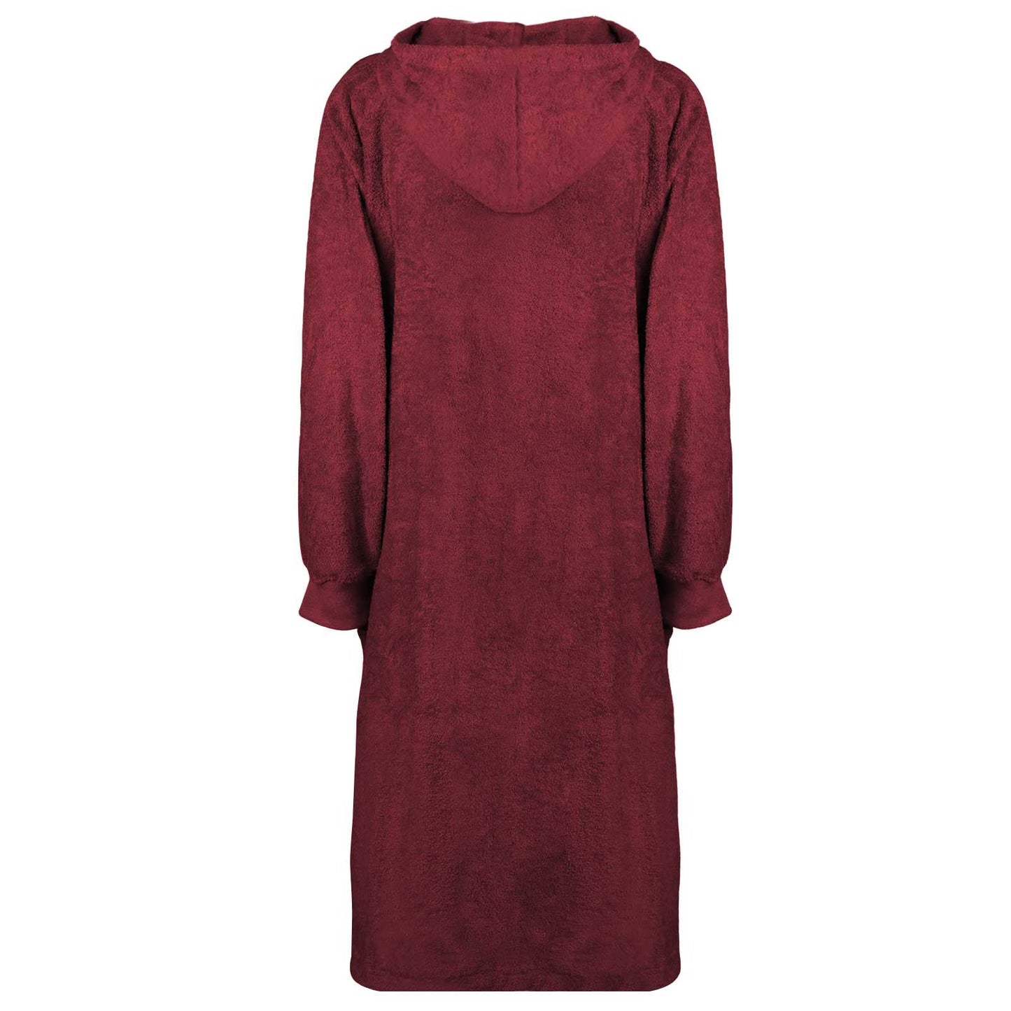 Decken-Hoodie KINN Rot XL Baumwolle