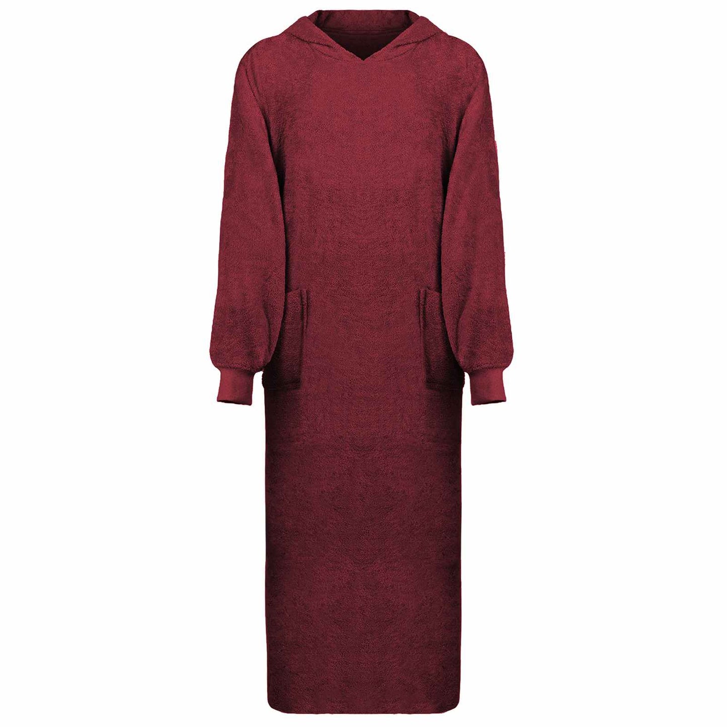 Decken-Hoodie KINN Rot XXL Baumwolle