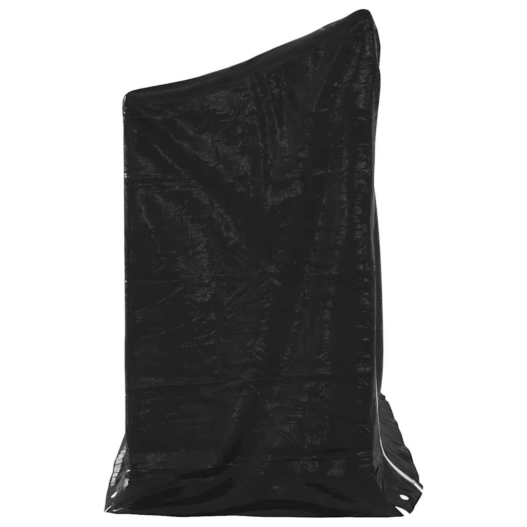 vidaXL Brennholzregal mit Regenschutz 151x60,5x110,5 cm Stahl Verzinkt