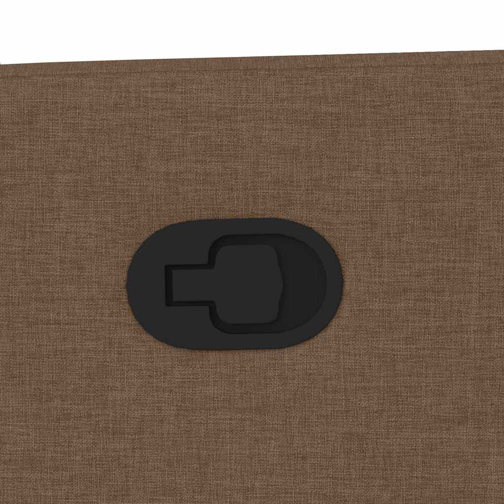 Relaxsessel Braun Stoff