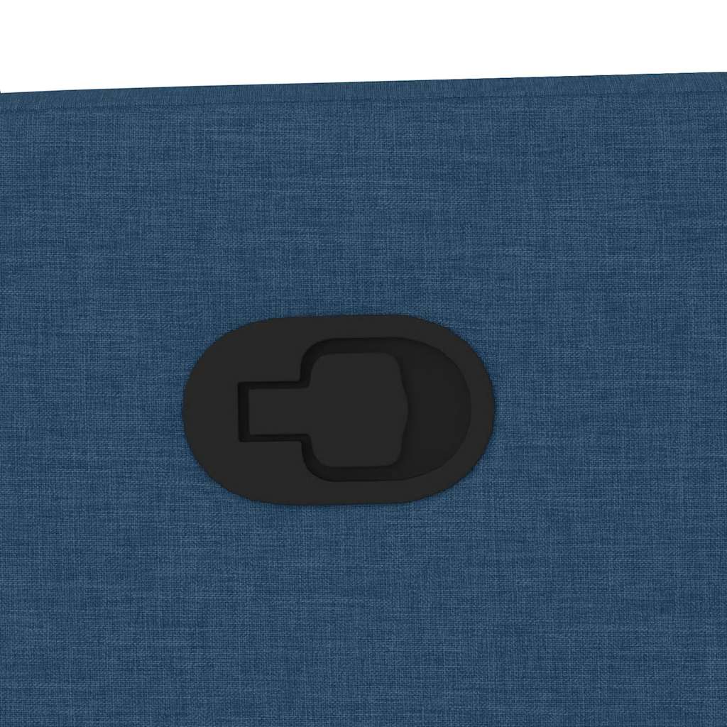 Relaxsessel Blau Stoff