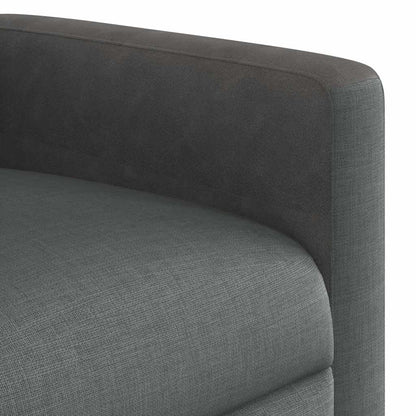 vidaXL Relaxsessel Dunkelgrau Stoff