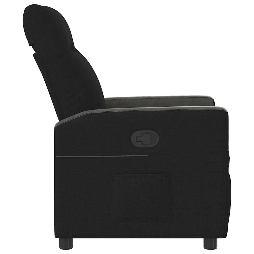 vidaXL Relaxsessel Schwarz Stoff